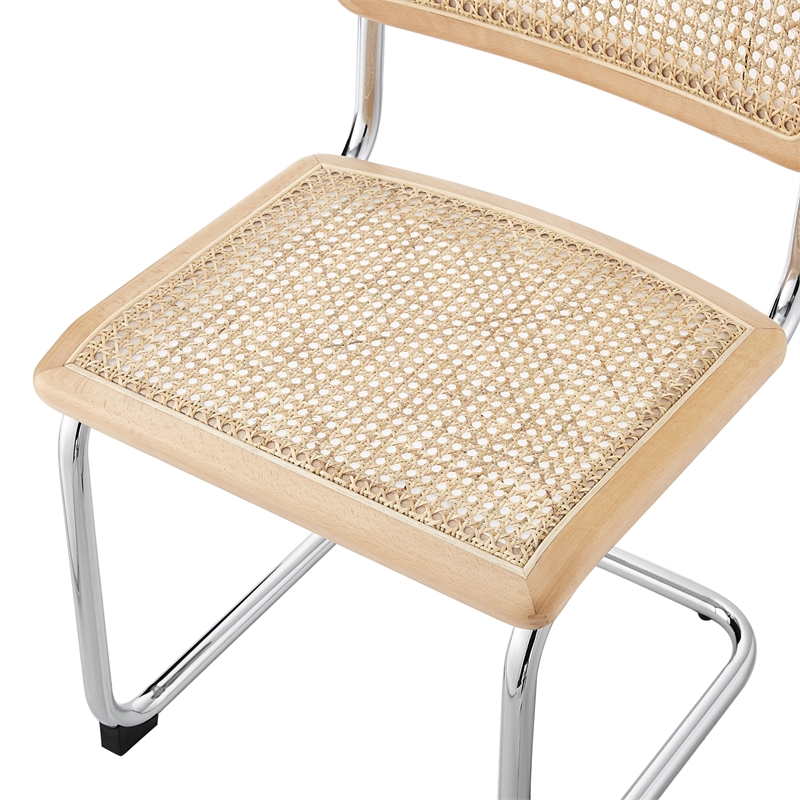 Posh Living Asiyah  Dining Chair (Set of 2) Oak