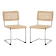 Posh Living Asiyah  Dining Chair (Set of 2) Oak