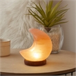 Posh Living Adria Moon Salt Lamp 8 Color Modes