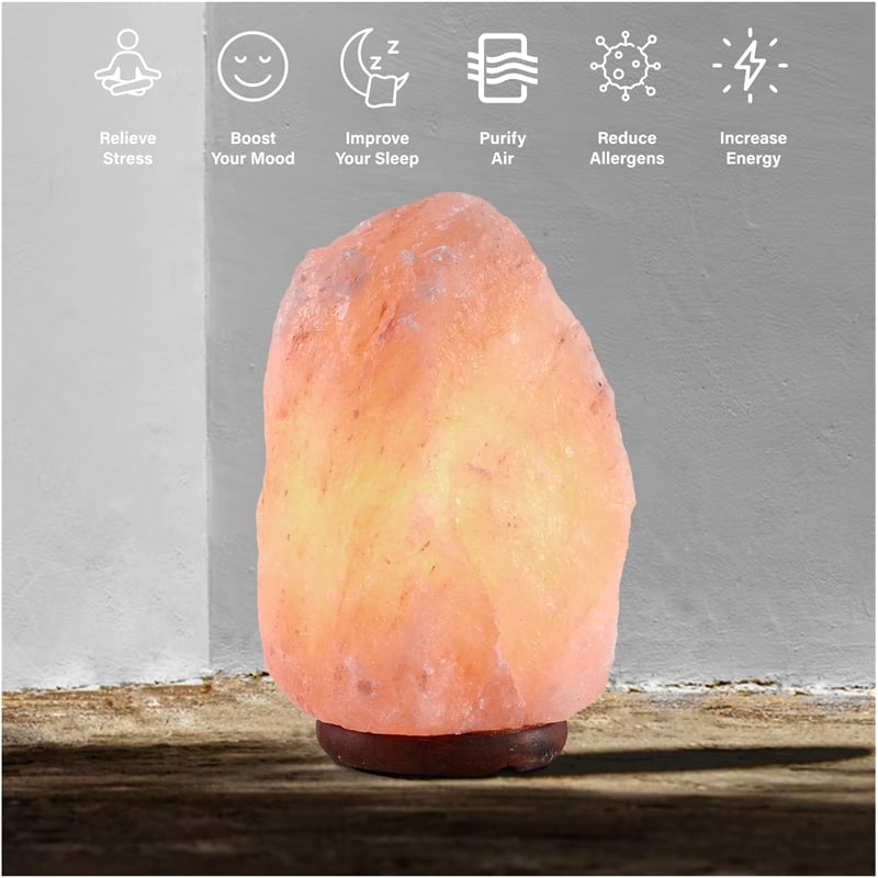 Posh Living Tre Salt Lamp Dimmable Light