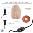 Posh Living Tre Salt Lamp Dimmable Light