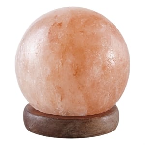 Posh Living Adlee Round Salt Lamp 8 Color Modes