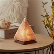Posh Living Zacharias Piramide Salt Lamp 8 Color Modes