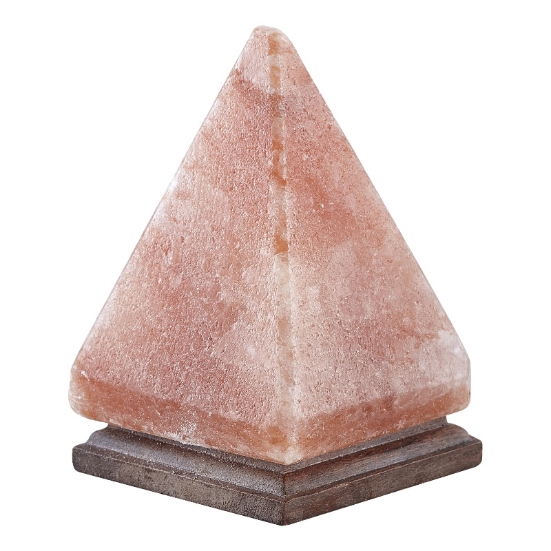 Posh Living Zacharias Piramide Salt Lamp 8 Color Modes