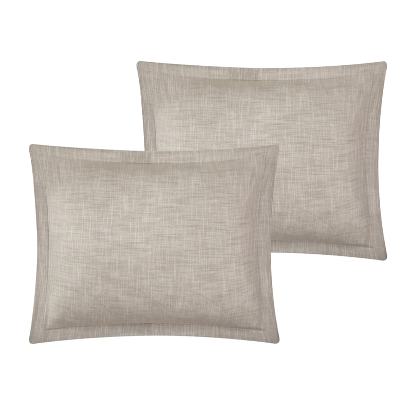 Posh Living Jeter 3pc Full/Queen Comforter Set Beige