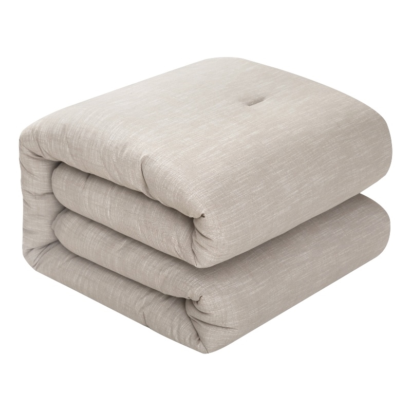 Posh Living Jeter 3pc Full/Queen Comforter Set Beige