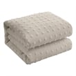 Posh Living Maira 7pc Full/Queen Duvet Set Beige