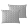 Posh Living Maira 7pc King/California King Duvet Set Grey