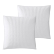 Posh Living Maira 7pc King/California King Duvet Set White