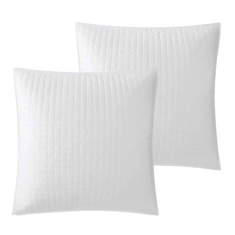 Posh Living Maira 7pc Full/Queen Duvet Set White