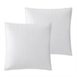 Posh Living Maira 7pc Full/Queen Duvet Set White