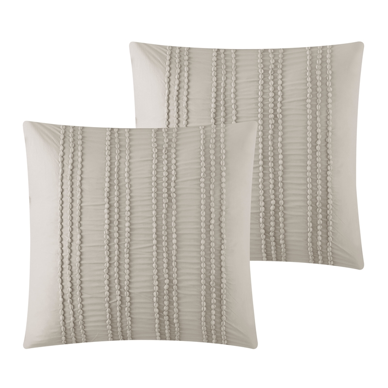 Posh Living Minnie 7pc King/California King Duvet Set Beige