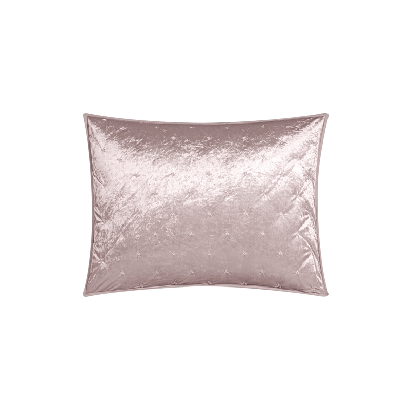 Posh Living Safiya Velvet 2pc Twin/Twin XL Comforter Set Blush