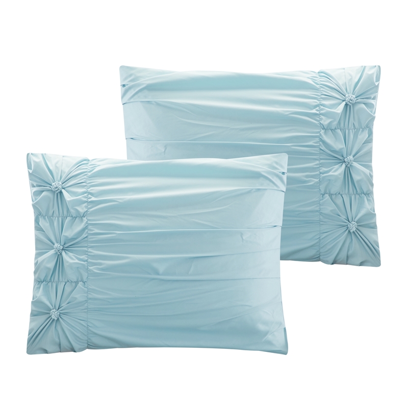 Posh Living Arissa 5pc King/California King Comforter Set Blue