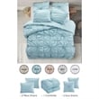 Posh Living Arissa 5pc Full/Queen Comforter Set Blue