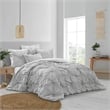 Posh Living Arissa 5pc Full/Queen Comforter Set Grey