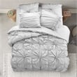 Posh Living Arissa 5pc Full/Queen Comforter Set Grey