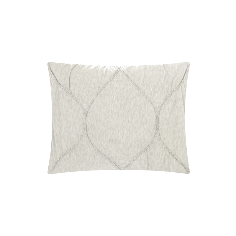 Posh Living Ginger 2pc Twin/Twin XL Comforter Set White