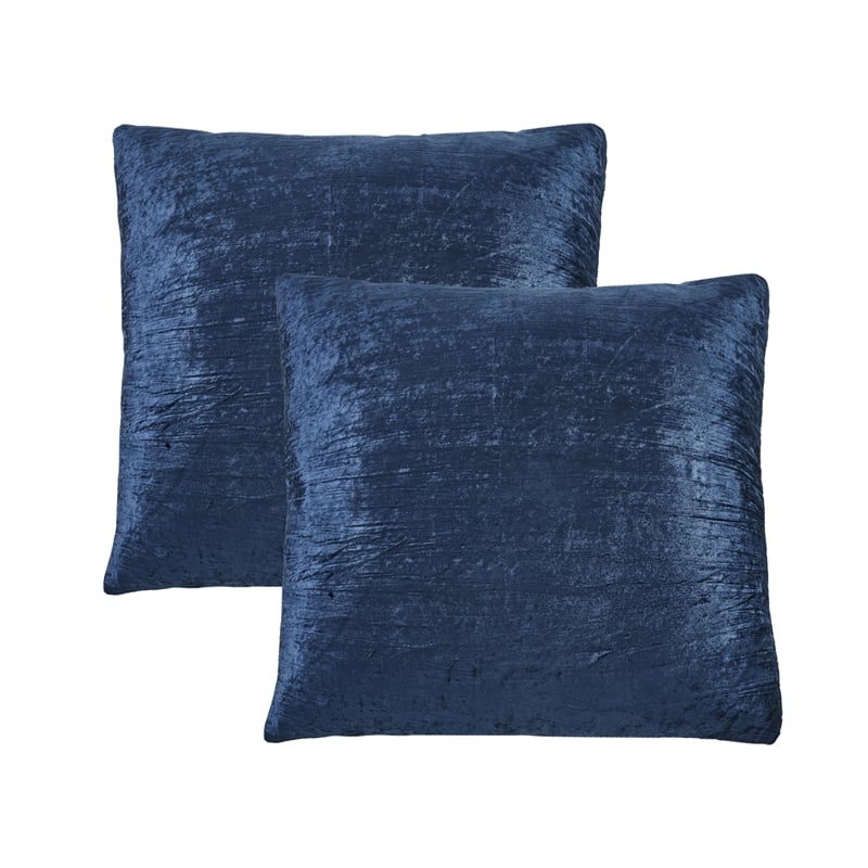 Posh Living Fahad 8pc Full/Queen Comforter Set Navy