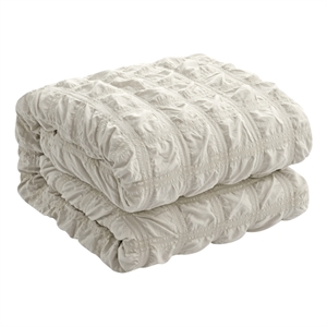 Posh Living Kynnedi 7pc King/California King Duvet Set Beige
