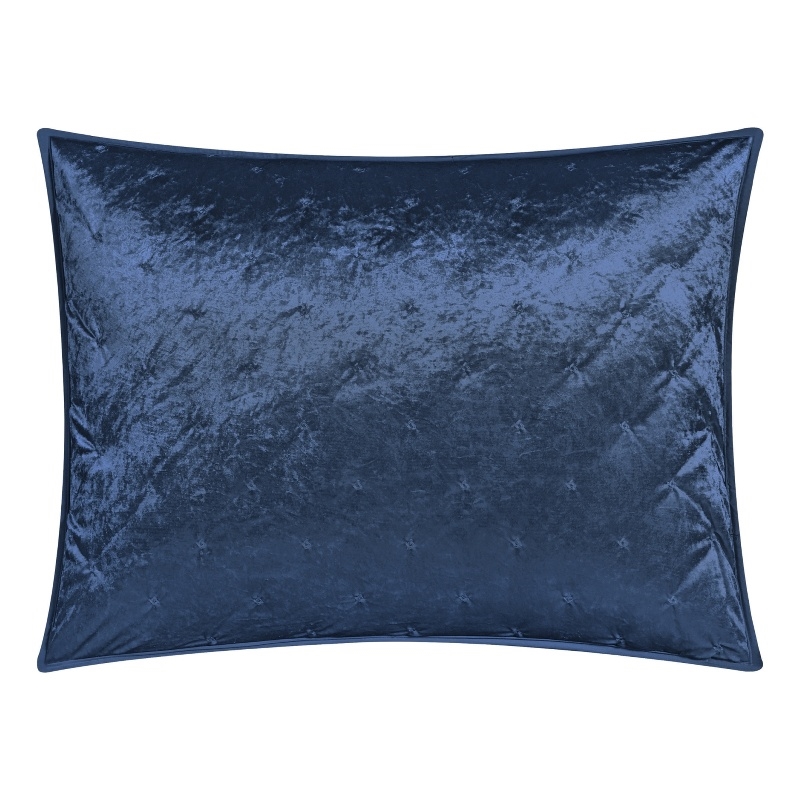 Posh Living Safiya Velvet 2pc Twin/Twin XL Comforter Set Navy