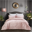 Posh Living Yehudis 2pc Twin/Twin XL Comforter Set Blush