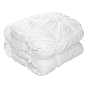 Posh Living Arissa 5pc King/California King Comforter Set White