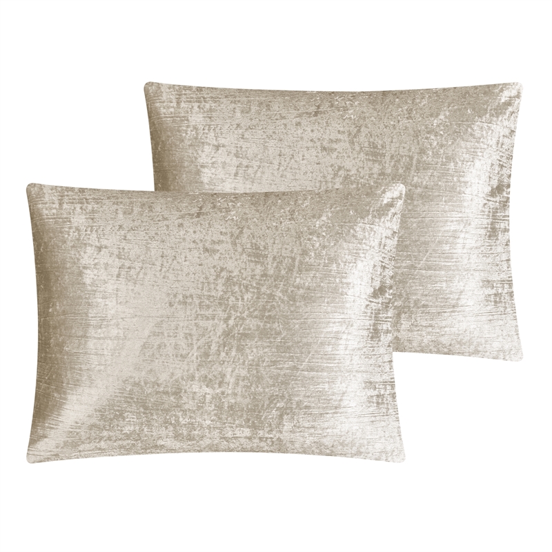 Posh Living Deklin 3pc Full/Queen Comforter Set Beige