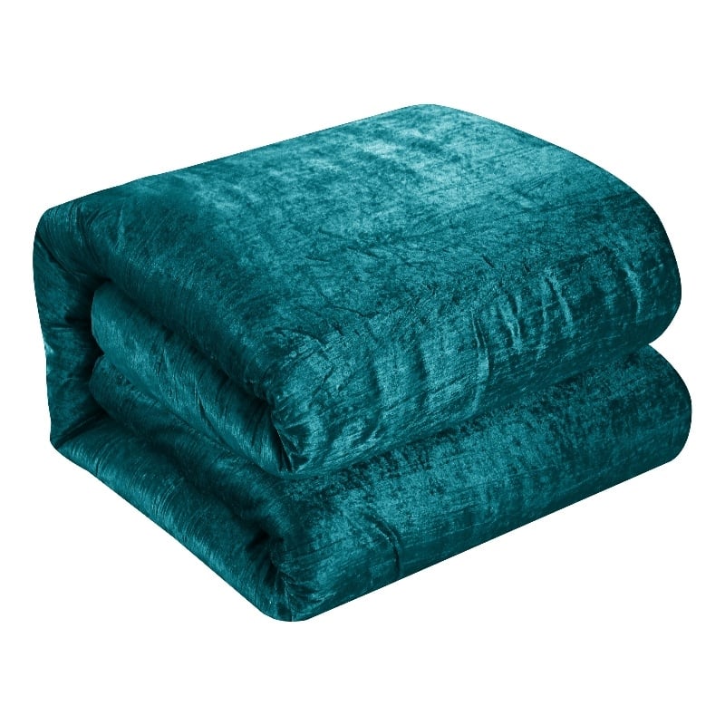 Posh Living Deklin 3pc Full/Queen Comforter Set Green