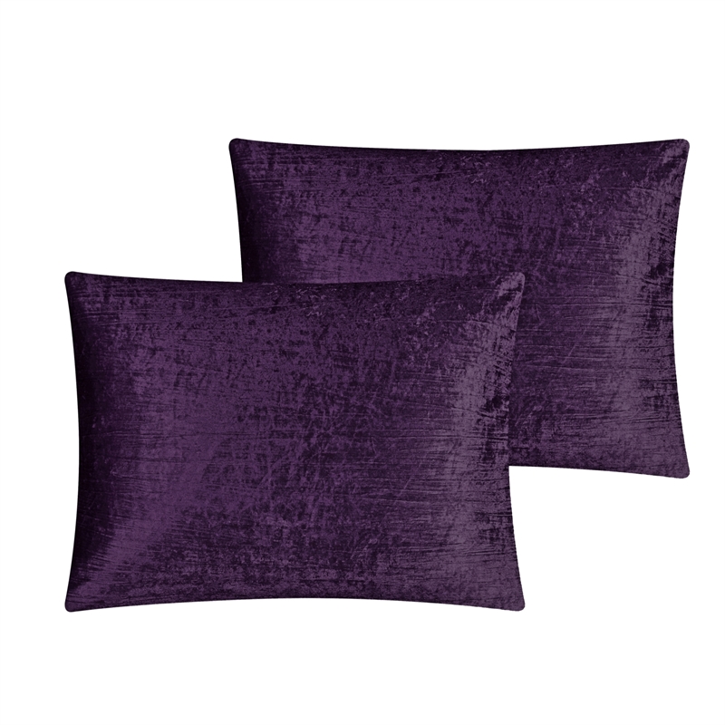 Posh Living Deklin 3pc Full/Queen Comforter Set Purple