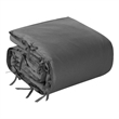 Posh Living Izabela 3pc Full/Queen Duvet Set Dark Grey