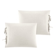 Posh Living Izabela 3pc King/California King Duvet Set Ivory