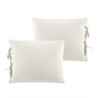Posh Living Izabela 3pc Full/Queen Duvet Set Ivory