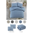 Posh Living Izabela 3pc King/California King Duvet Set Navy