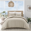 Posh Living Kaiyah 3pc King/California King Duvet Set Beige
