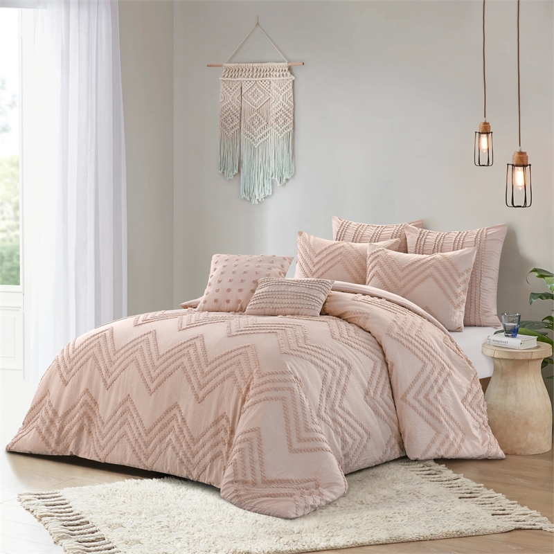 Posh Living Minnie 5pc Twin/Twin XL Duvet Set Blush