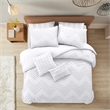 Posh Living Minnie 7pc Full/Queen Duvet Set White