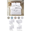 Posh Living Minnie 7pc Full/Queen Duvet Set White