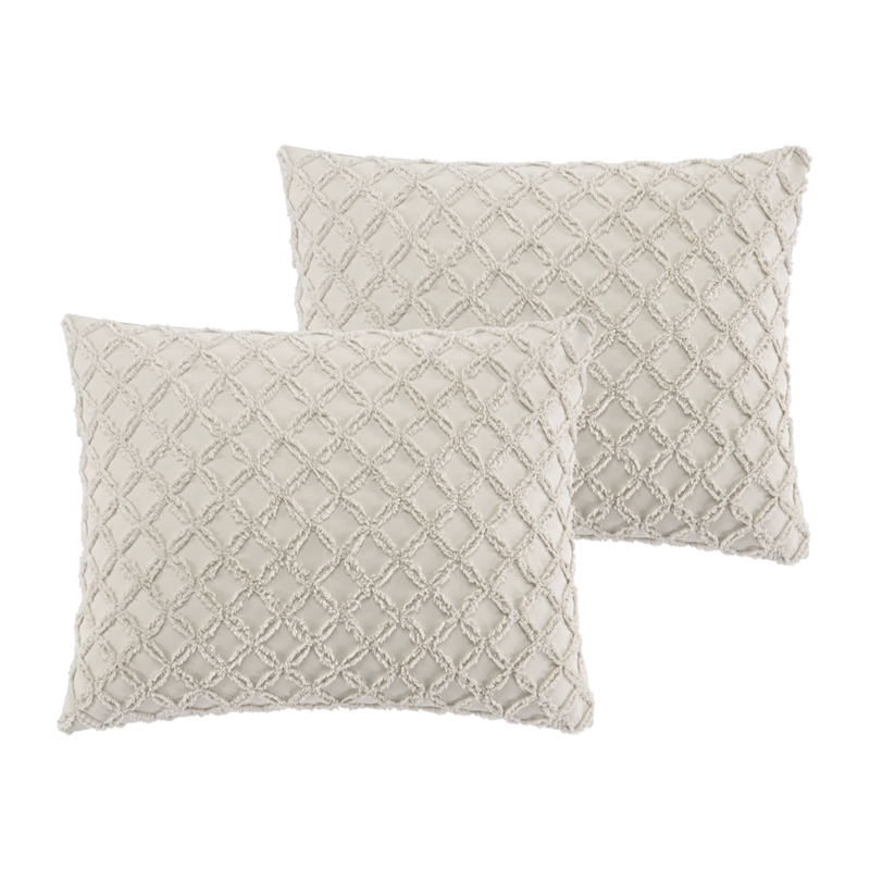 Posh Living Nika 5pc Full/Queen Duvet Set Beige
