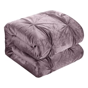 Posh Living Baxter 5pc Full/Queen Comforter Set Blush