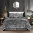 Posh Living Baxter 5pc King/California King Comforter Set Grey