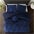 Posh Living Baxter 5pc Full/Queen Comforter Set Navy