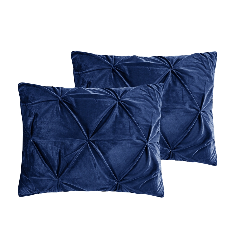 Posh Living Baxter 5pc Full/Queen Comforter Set Navy