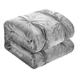Posh Living Baxter 5pc King/California King Comforter Set Silver