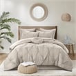 Posh Living Abilene 7pc Full/Queen Comforter Set Beige