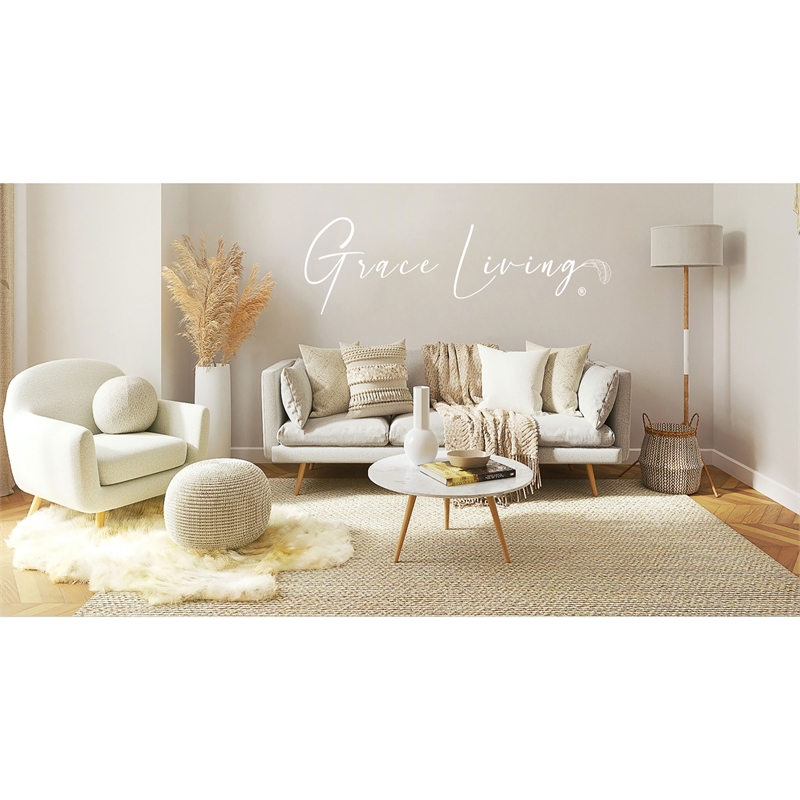 Posh Living Abilene 5pc Twin/Twin XL Comforter Set Beige