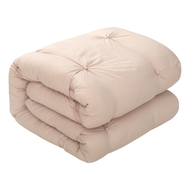 Posh Living Abilene 7pc Full/Queen Comforter Set Blush