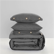 Posh Living Kaiyah 3pc Full/Queen Duvet Set Dark Grey