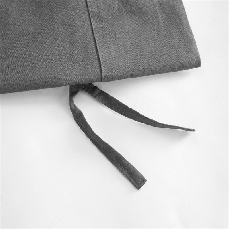 Posh Living Kaiyah 3pc Full/Queen Duvet Set Dark Grey