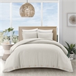 Posh Living Kaiyah 3pc King/California King Duvet Set Ivory